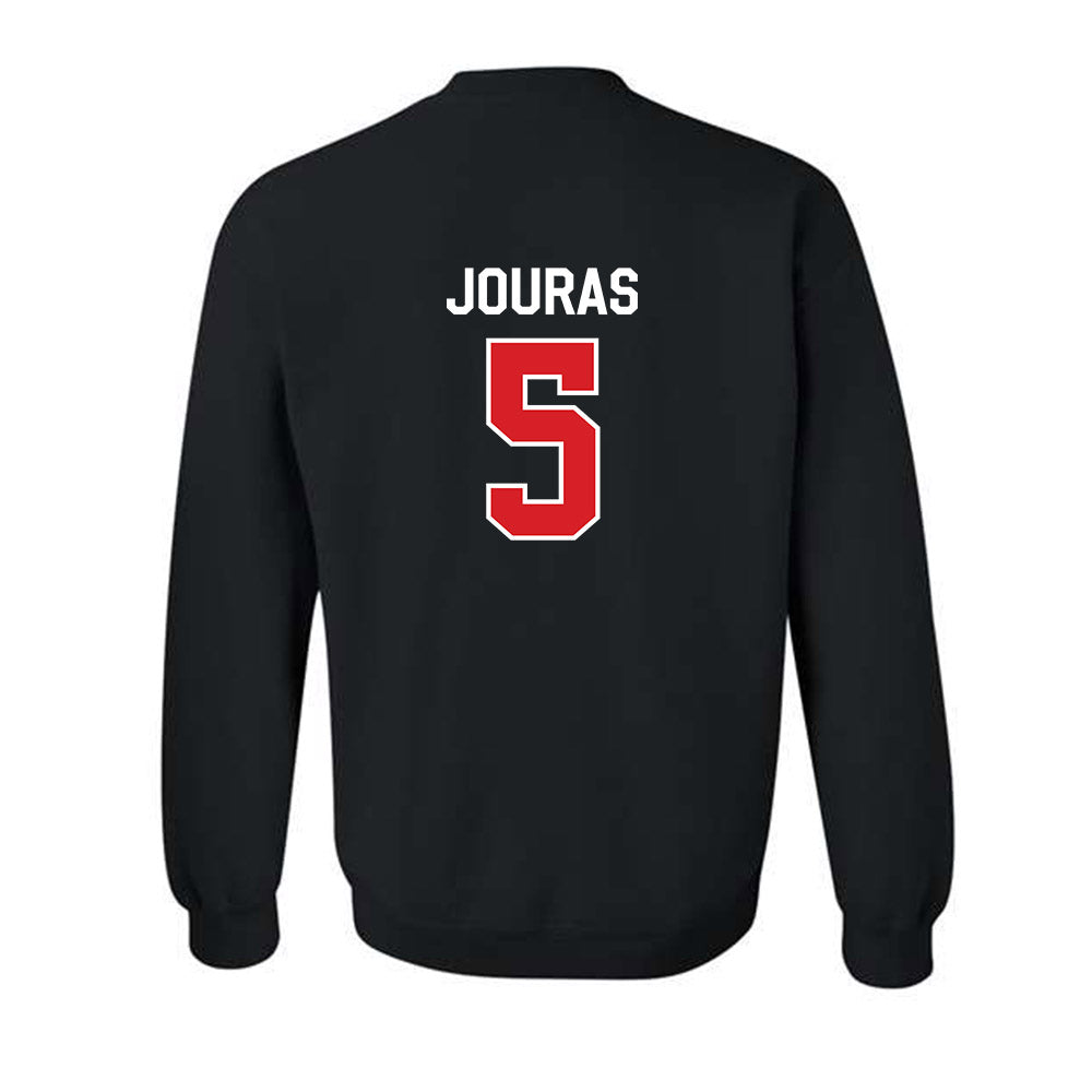 Davidson - NCAA Baseball : Noah Jouras - Crewneck Sweatshirt Classic Fashion Shersey