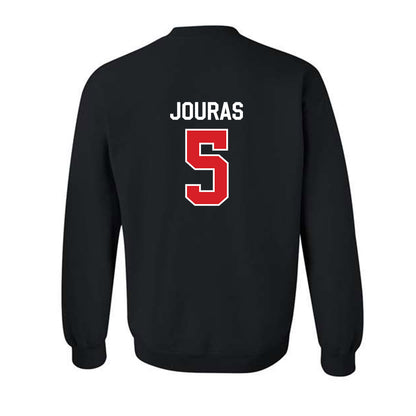 Davidson - NCAA Baseball : Noah Jouras - Crewneck Sweatshirt Classic Fashion Shersey