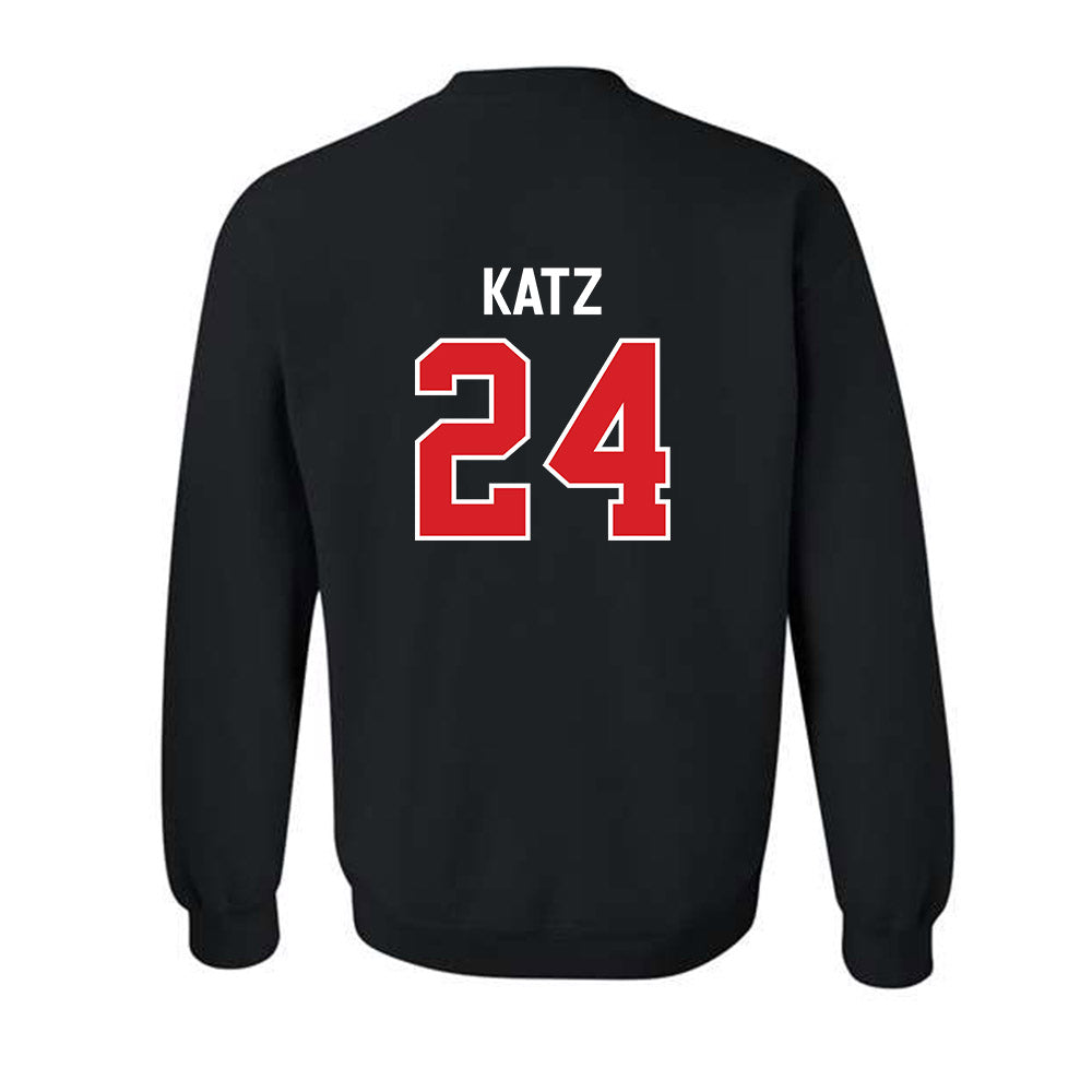 Davidson - NCAA Baseball : Adam Katz - Crewneck Sweatshirt Classic Fashion Shersey