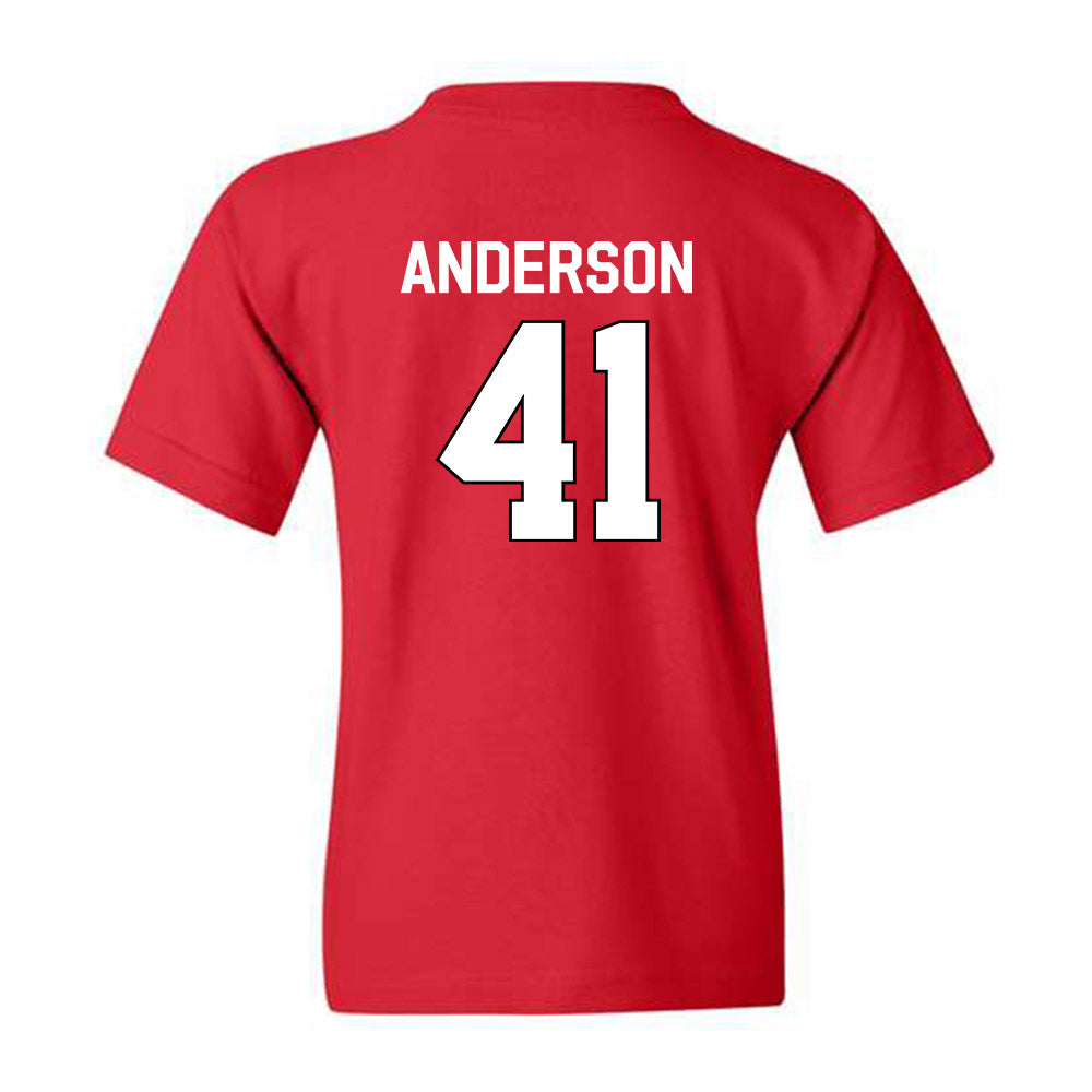 Davidson - NCAA Baseball : Hunter Anderson - Youth T-Shirt Classic Fashion Shersey