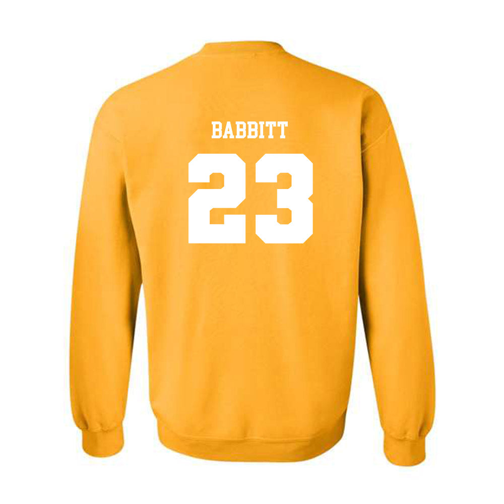 Kent State - NCAA Women's Basketball : Mya Babbitt - Crewneck Sweatshirt Classic Shersey