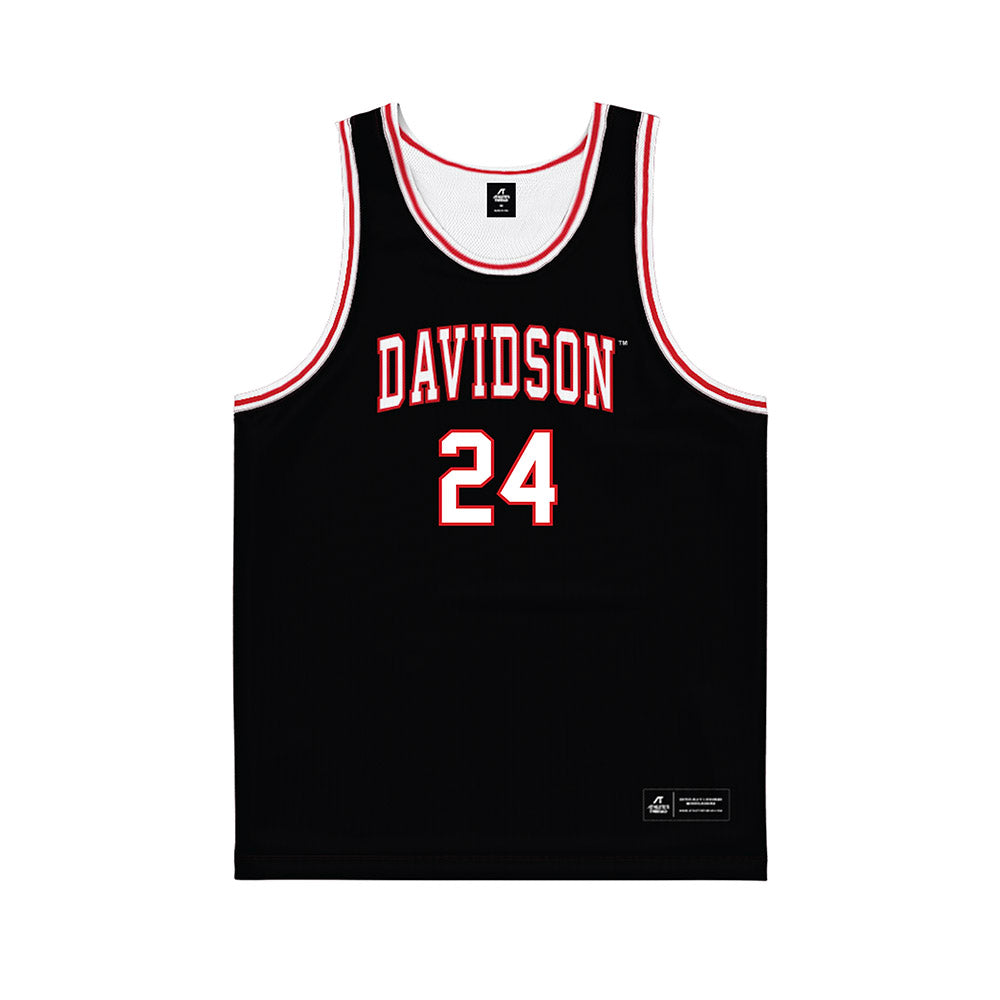 Davidson - NCAA Men's Basketball : Michael Katsock - Basketball Jersey