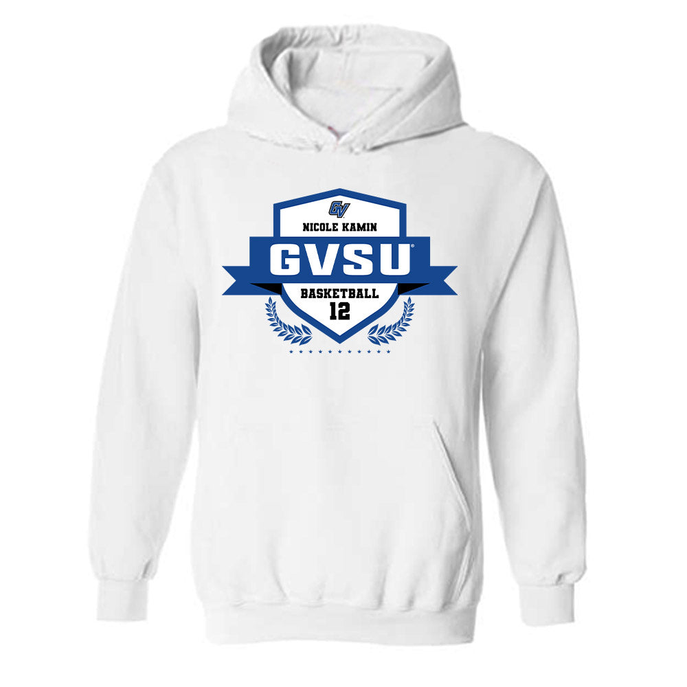 Grand Valley - NCAA Women's Basketball : Nicole Kamin - Hooded Sweatshirt Classic Fashion Shersey