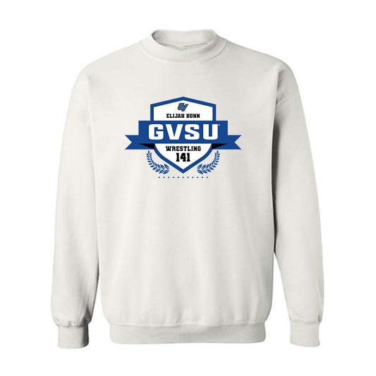 Grand Valley - NCAA Wrestling : Elijah Bunn - Crewneck Sweatshirt Fashion Shersey