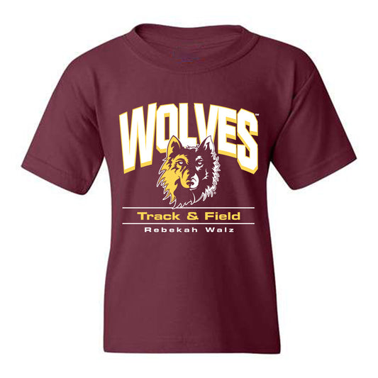 NSU - NCAA Women's Track & Field (Outdoor) : Rebekah Walz - Youth T-Shirt Classic Fashion Shersey
