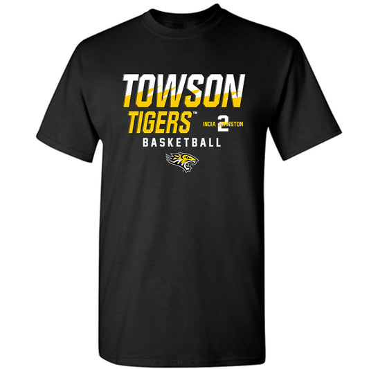 Towson - NCAA Women's Basketball : India Johnston - T-Shirt Classic Fashion Shersey