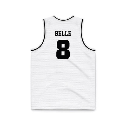 VCU - NCAA Men's Basketball : Michael Belle - White Basketball Jersey