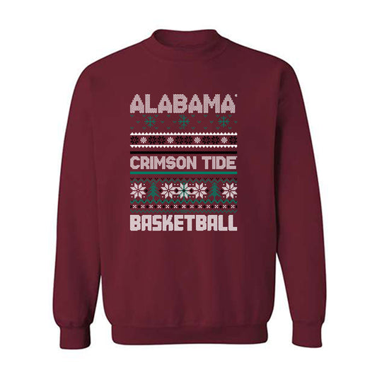 Alabama - NCAA Men's Basketball : Grant Nelson - Crewneck Sweatshirt Holiday Shersey