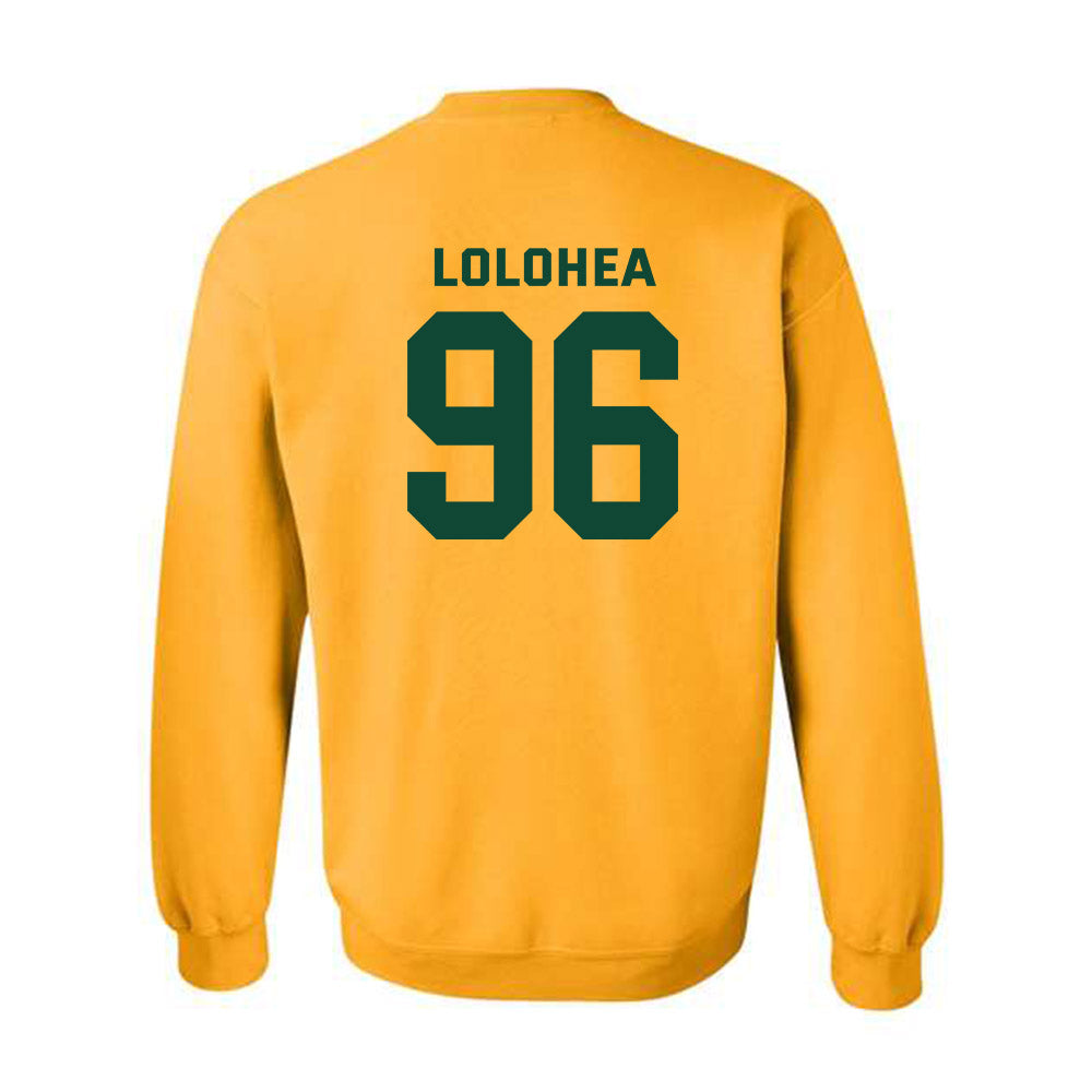 Baylor - NCAA Football : Tonga Lolohea - Crewneck Sweatshirt Classic Fashion Shersey
