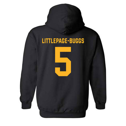 Baylor - NCAA Women's Basketball : Darianna Littlepage-Buggs - Hooded Sweatshirt Classic Shersey
