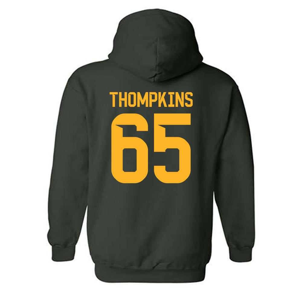 Baylor - NCAA Football : Sean Thompkins - Hooded Sweatshirt Classic Shersey