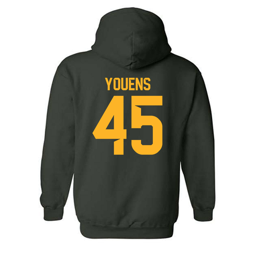 Baylor - NCAA Baseball : John Youens - Hooded Sweatshirt Classic Shersey