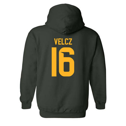 Baylor - NCAA Men's Tennis : Zsombor Velcz - Hooded Sweatshirt Classic Shersey