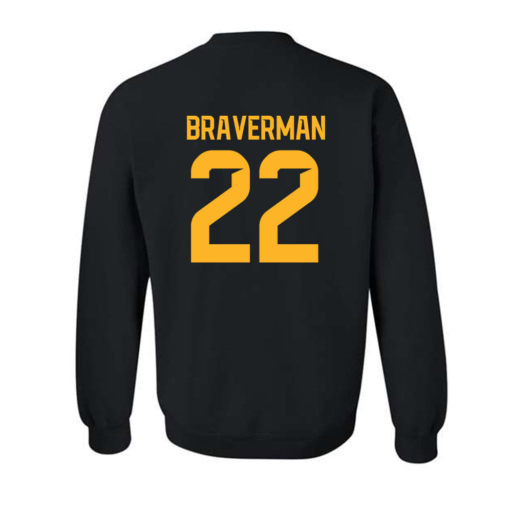 Baylor - NCAA Men's Tennis : Justin Braverman - Crewneck Sweatshirt Classic Fashion Shersey