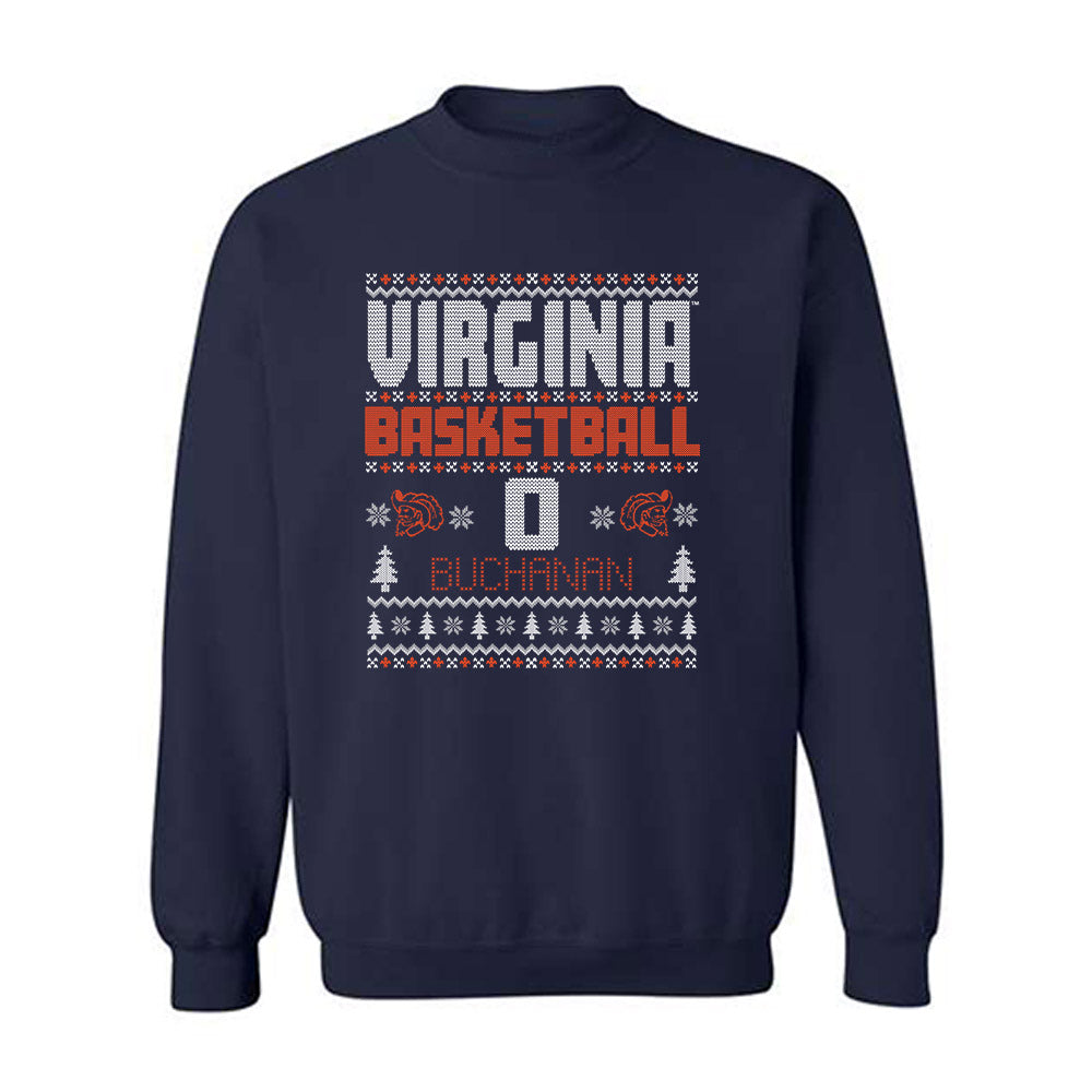 Virginia - NCAA Men's Basketball : Blake Buchanan - Crewneck Sweatshirt Classic Fashion Shersey