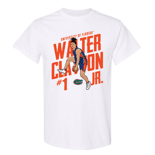 Florida - NCAA Men's Basketball : Walter Clayton Jr - T-Shirt Individual Caricature