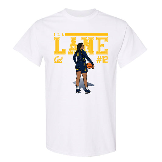 UC Berkeley - NCAA Women's Basketball : Ila Lane - T-Shirt Individual Caricature