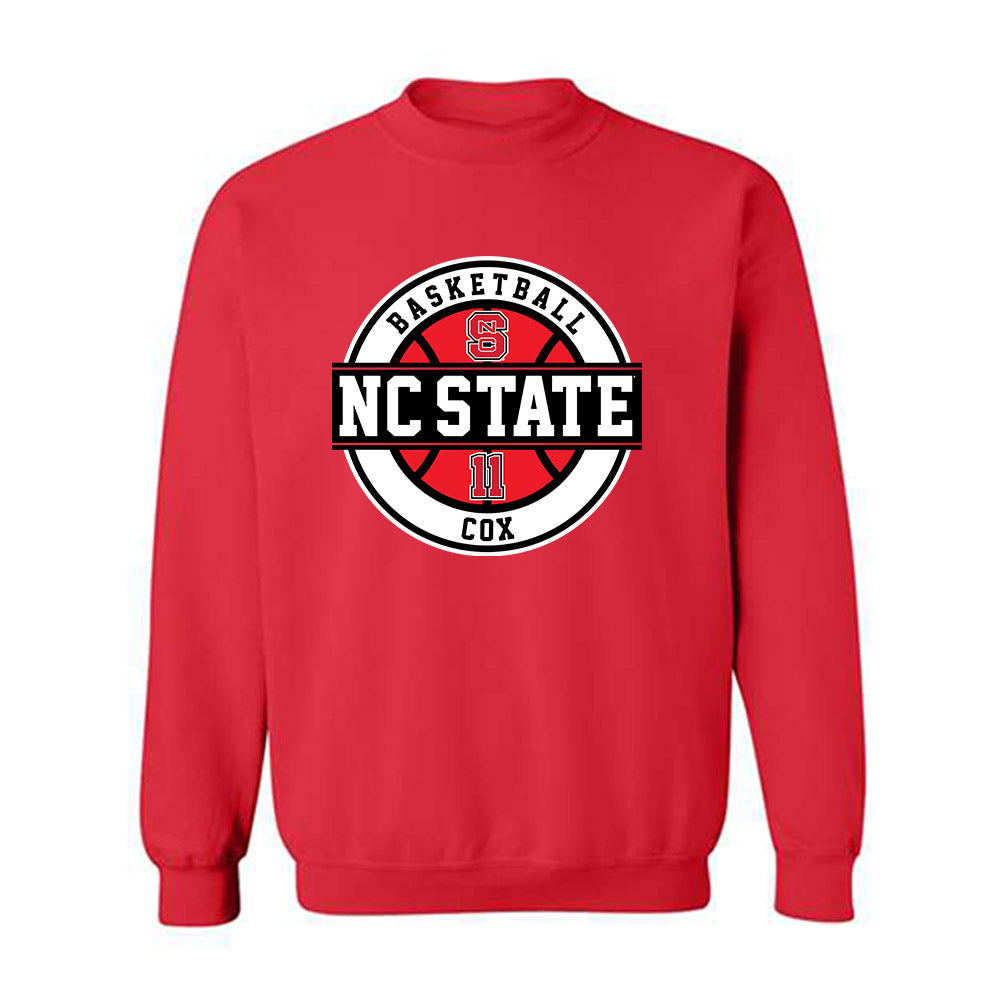 NC State - NCAA Women's Basketball : Madison Cox - Crewneck Sweatshirt Classic Fashion Shersey