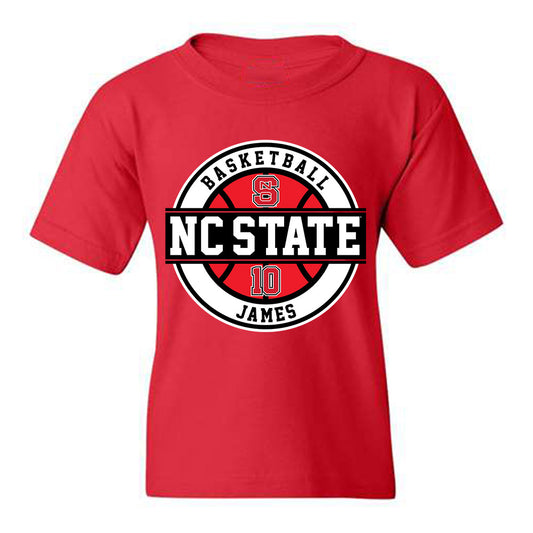 NC State - NCAA Women's Basketball : Aziaha James - Youth T-Shirt Classic Fashion Shersey