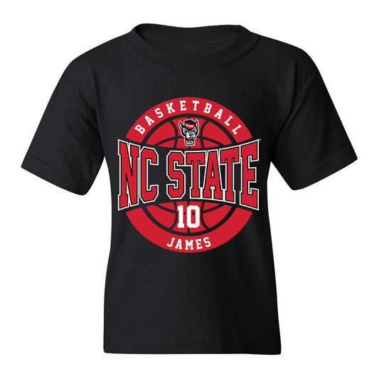 NC State - NCAA Women's Basketball : Aziaha James - Youth T-Shirt Classic Fashion Shersey