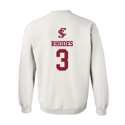 SCU - NCAA Men's Soccer : Keagan Rhodes - Crewneck Sweatshirt Classic Shersey