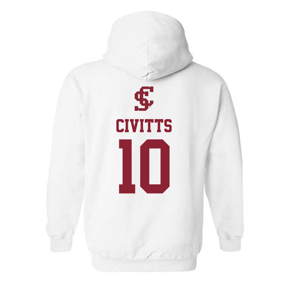 SCU - NCAA Men's Soccer : Jack Civitts - Hooded Sweatshirt Classic Shersey