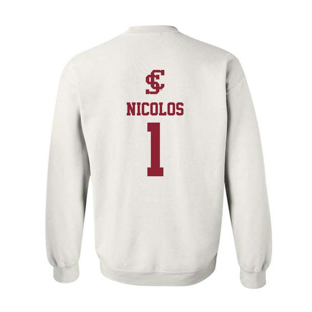 SCU - NCAA Women's Soccer : Marlee Nicolos - Crewneck Sweatshirt Classic Shersey