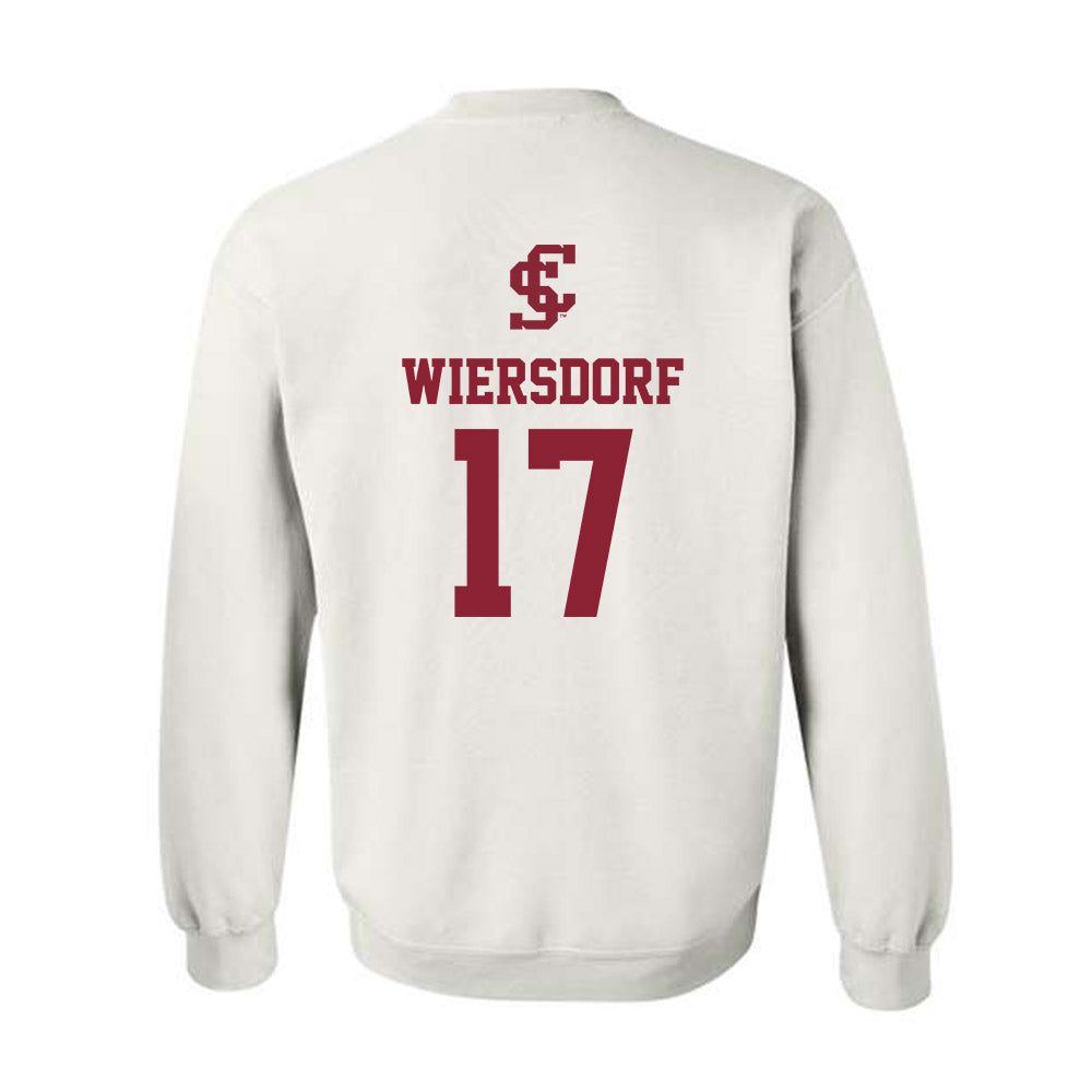 SCU - NCAA Men's Soccer : Will Wiersdorf - Crewneck Sweatshirt Classic Shersey