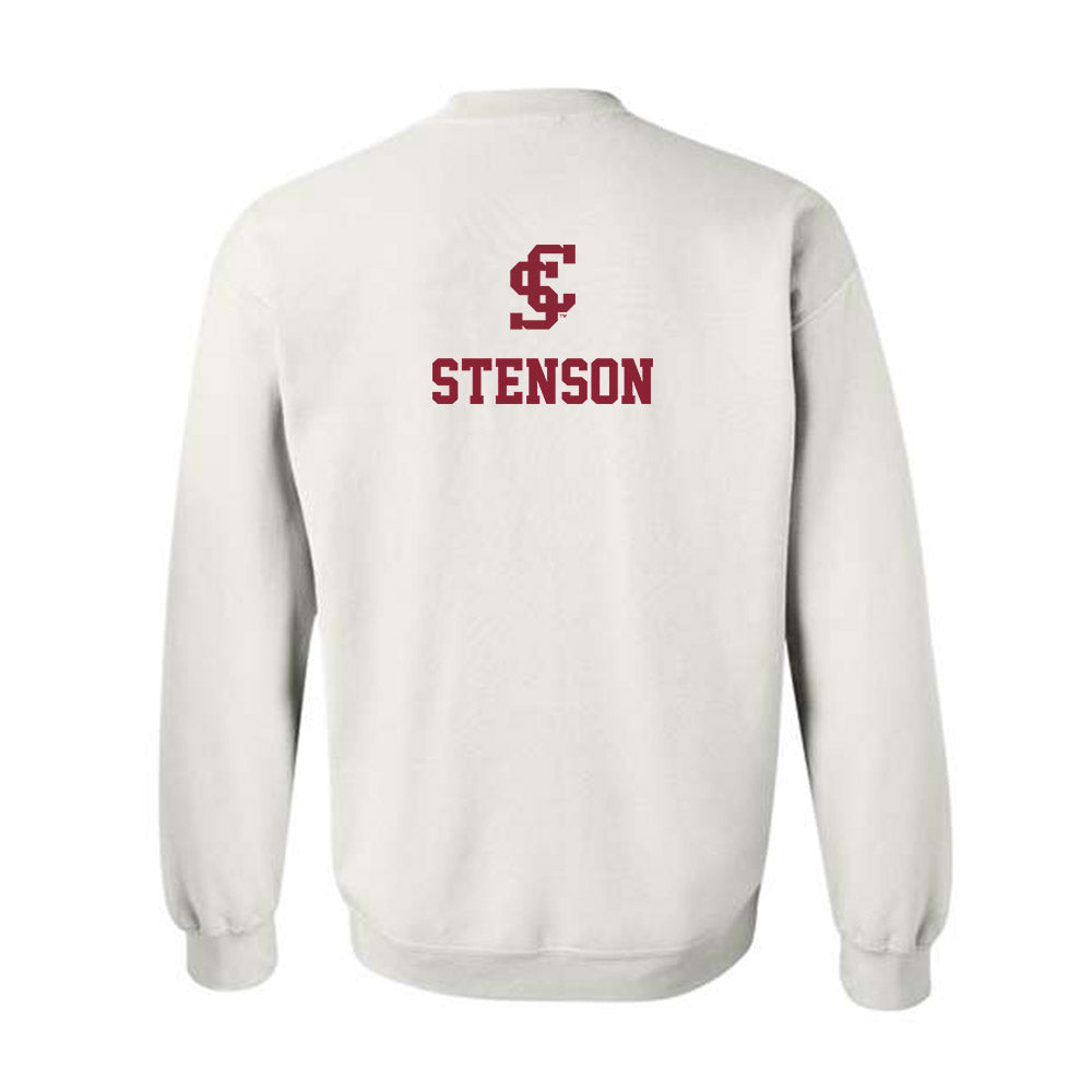 SCU - NCAA Men's Water Polo : Wyatt Stenson - Crewneck Sweatshirt Classic Shersey