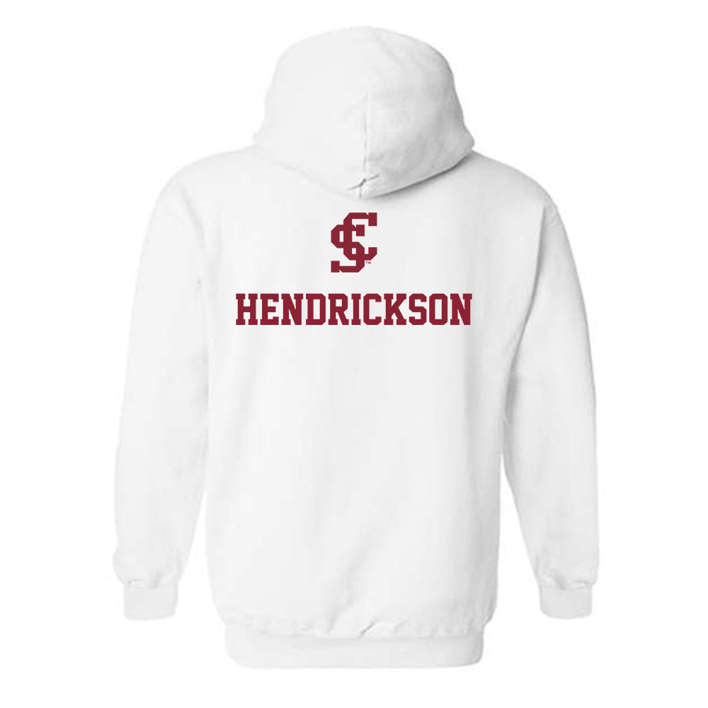 SCU - NCAA Men's Water Polo : Max Hendrickson - Hooded Sweatshirt Classic Shersey