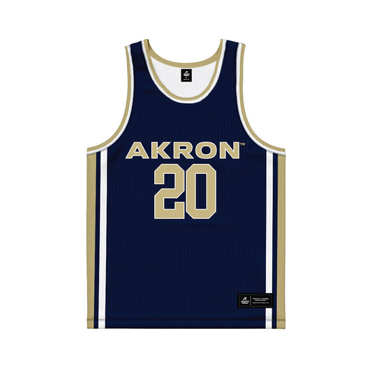 Akron - NCAA Men's Basketball : Evan Wilson - Basketball Jersey