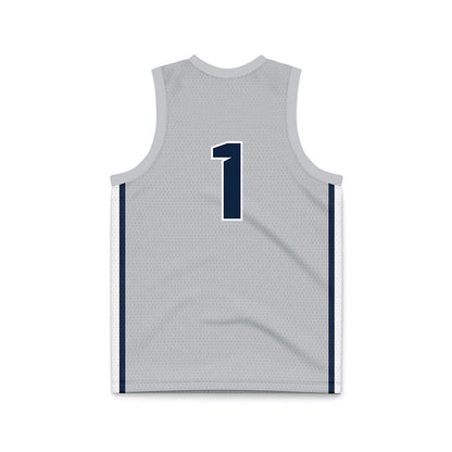 Samford - NCAA Women's Basketball : Jersey 1 - Grey Basketball Jersey