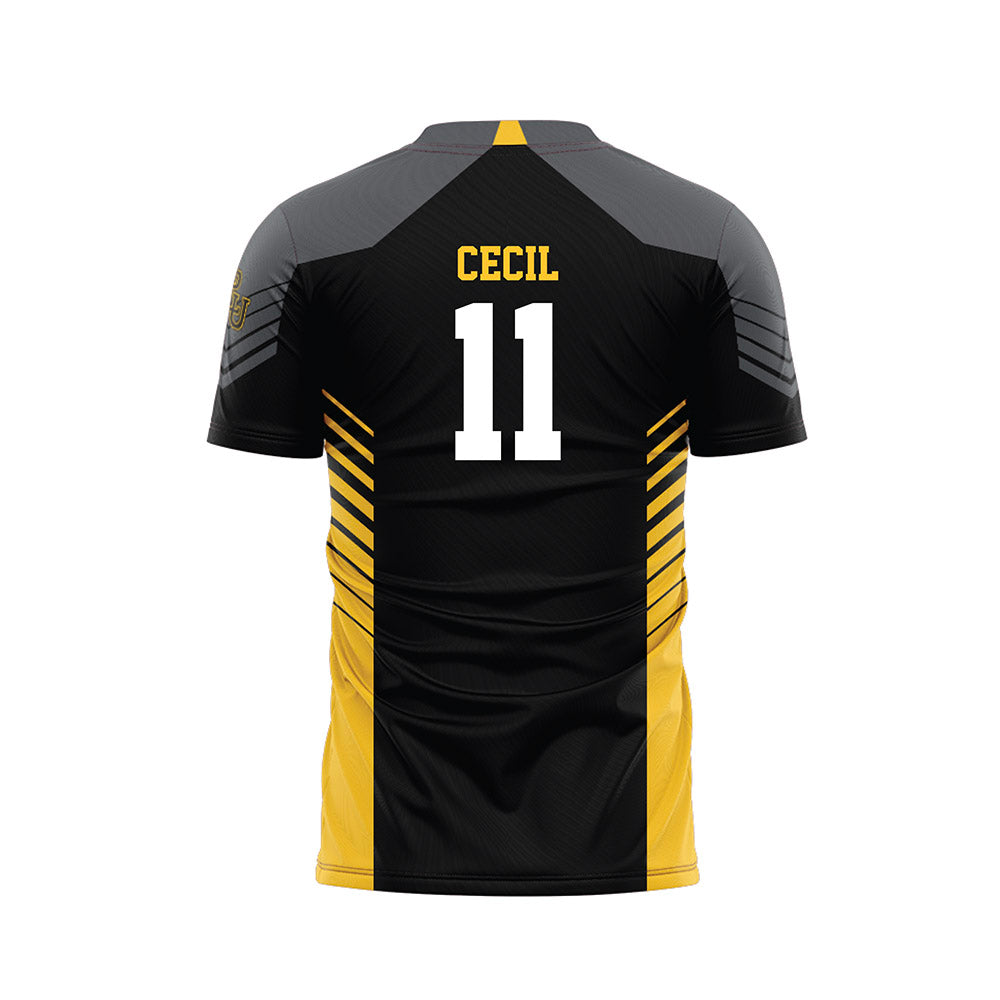 PLU - NCAA Women's Soccer : Hannah Cecil - Soccer Jersey Black