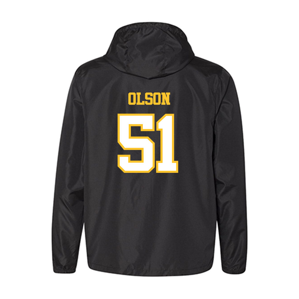 PLU - NCAA Baseball : Charlie Olson - Windbreaker Jacket Generic Shersey