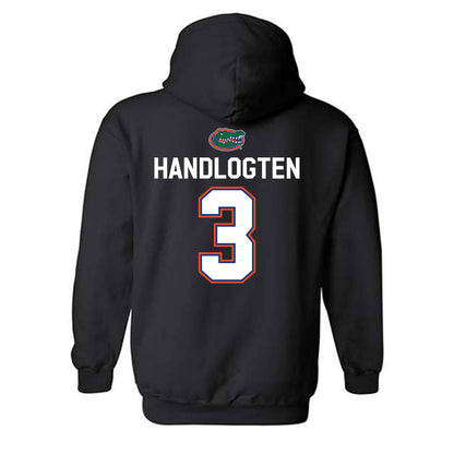 Florida - NCAA Men's Basketball : Micah Handlogten - Hooded Sweatshirt Sports Shersey