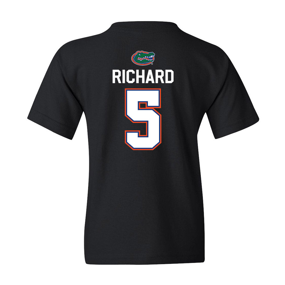 Florida - NCAA Men's Basketball : Will Richard - Youth T-Shirt Sports Shersey