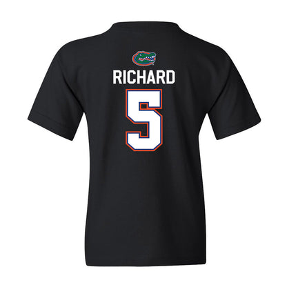 Florida - NCAA Men's Basketball : Will Richard - Youth T-Shirt Sports Shersey