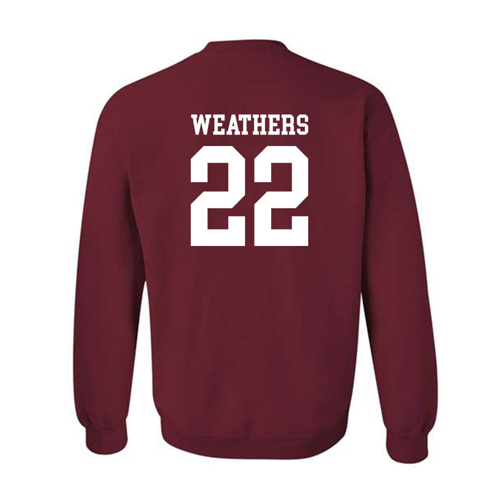 Alabama - NCAA Women's Basketball : Karly Weathers - Crewneck Sweatshirt Classic Shersey