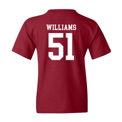 Alabama - NCAA Women's Basketball : Del'Jenae Williams - Youth T-Shirt Classic Shersey