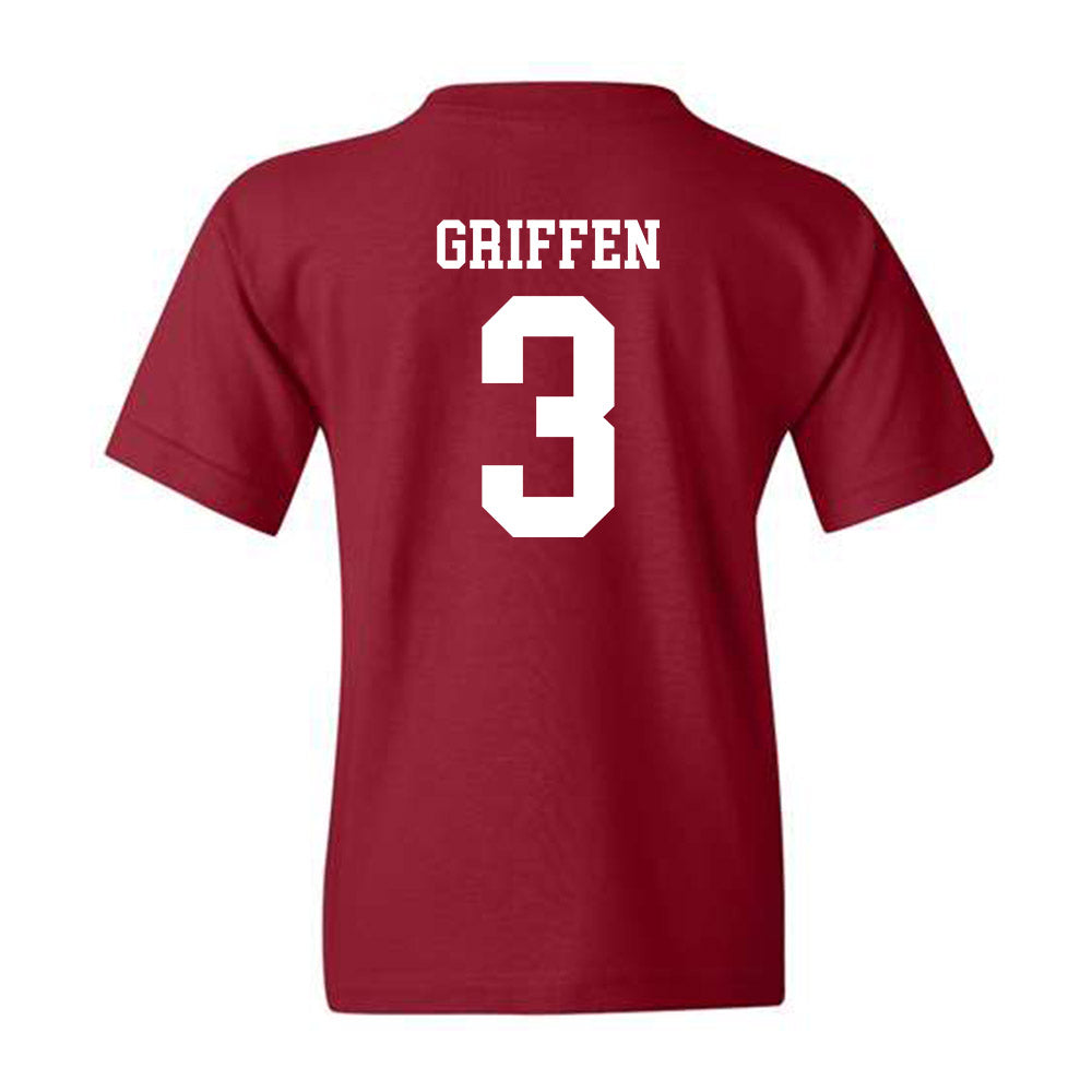 Alabama - NCAA Men's Basketball : Rylan Griffen - Youth T-Shirt Classic Shersey