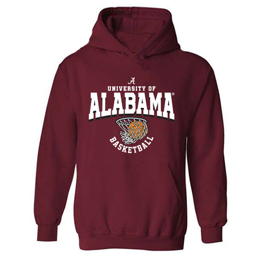 Alabama - NCAA Men's Basketball : Nick Pringle - Hooded Sweatshirt Sports Shersey