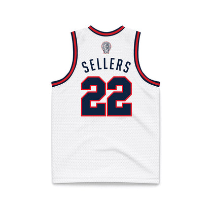 UConn - Men's Basketball Legends : Rod Sellers - White Jersey
