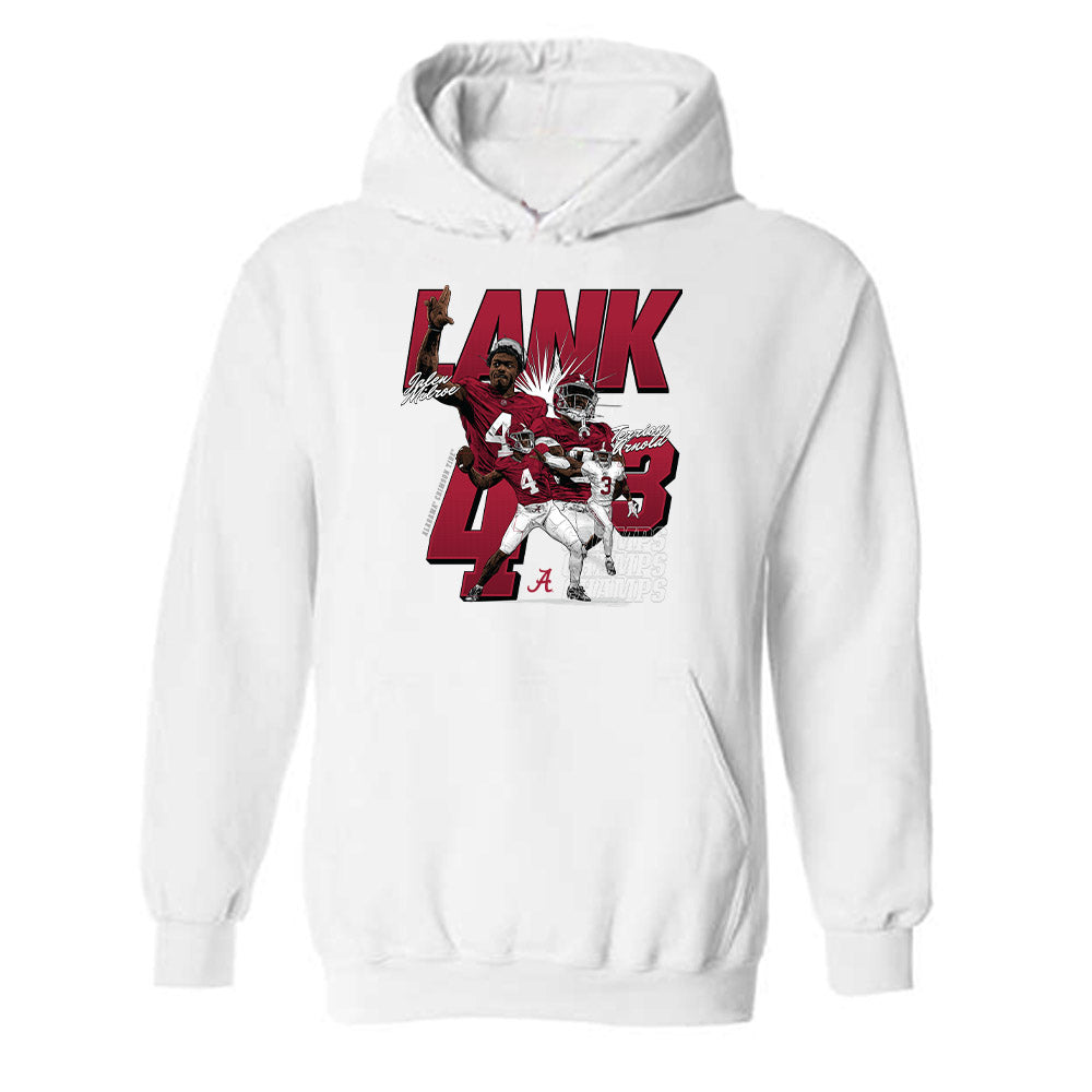 Alabama - Football Alumni : Jalen Milroe,Terrion Arnold - Crewneck Sweatshirt  Caricature