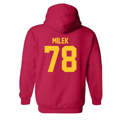 USC - NCAA Football : Andrew Milek - Hooded Sweatshirt Classic Shersey