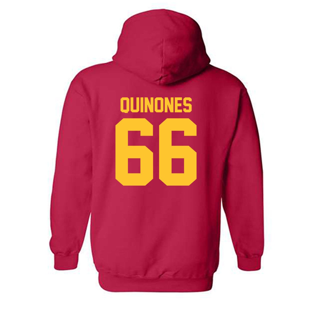 USC - NCAA Football : Gino Quinones - Hooded Sweatshirt Classic Shersey