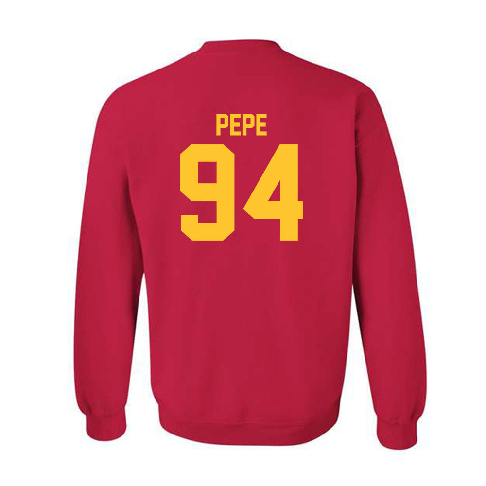 USC - NCAA Football : Kobe Pepe - Crewneck Sweatshirt Classic Shersey