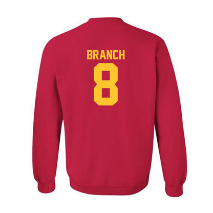 USC - NCAA Football : Zion Branch - Crewneck Sweatshirt Classic Shersey