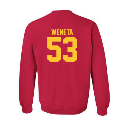 USC - NCAA Football : Nathan Weneta - Crewneck Sweatshirt Classic Shersey