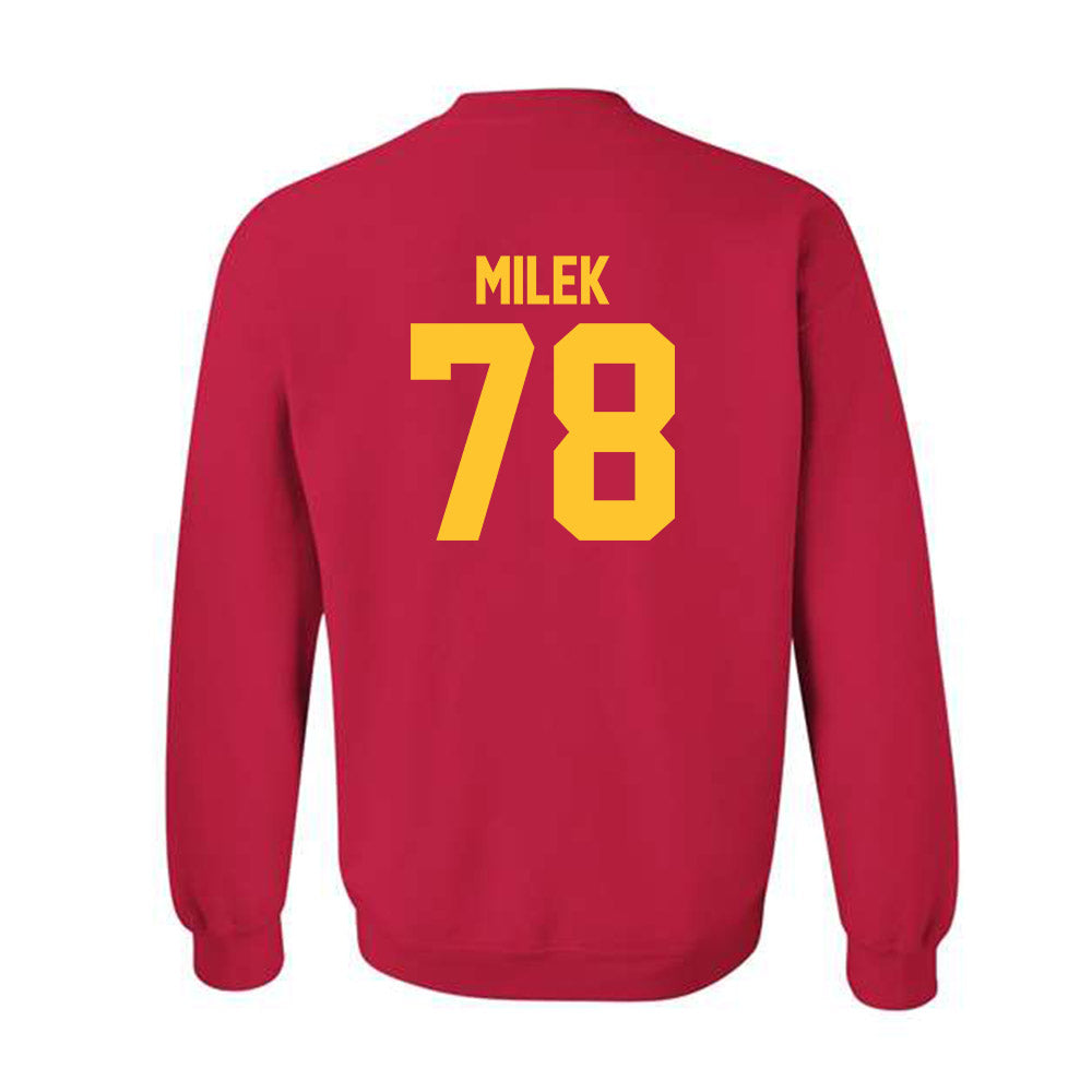 USC - NCAA Football : Andrew Milek - Crewneck Sweatshirt Classic Shersey