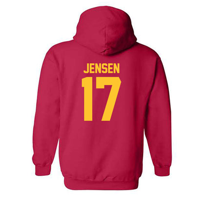 USC - NCAA Football : Jake Jensen - Hooded Sweatshirt Classic Shersey